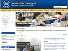Tablet Screenshot of daotao.hce.edu.vn